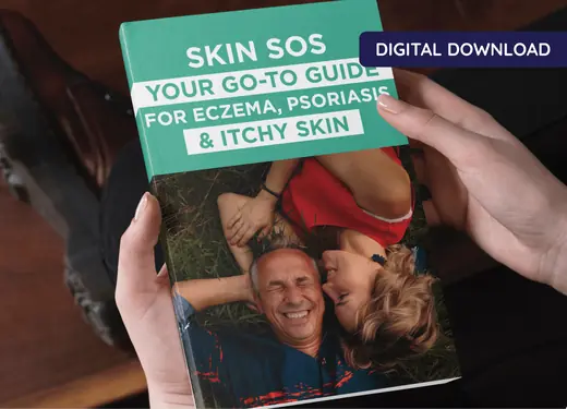 Kerassentials free bonus Skin SOS eczema psoriasis itchy skin guide