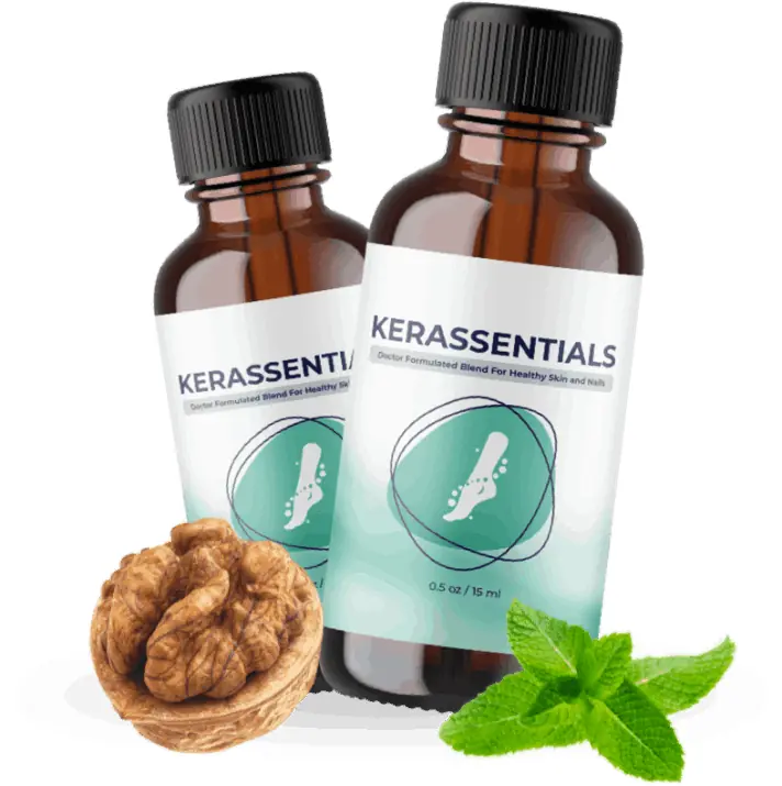 Kerassentials official two bottle pack topical nail oil